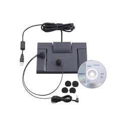 Olympus AS-2400 Digital Transcription Kit RS-28 Footswitch E-102 Headset and DSS Software Ref N2275726