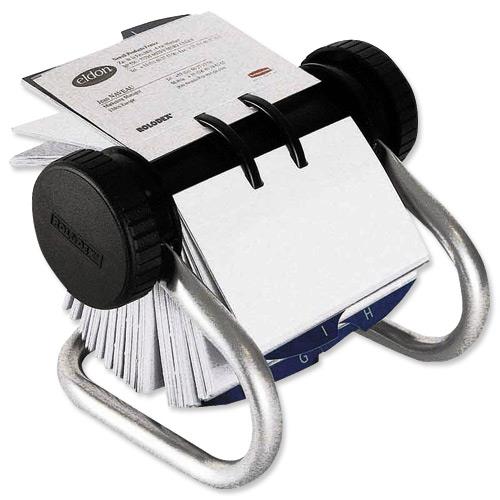 rolodex classic 200 rotary business card index file with 200 sleeves 24 a z index tabs chrome ref 67237 - Business Card Rolodex rolodex classic 200 rotary business card index file with 200 sleeves 24 a z index tabs chrome ref 67237 - Business Card Rolodex