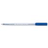 5 Star Ball Pen Clear Barrel Medium 0.3mm Line Width Blue Ref 295195 - Pack 50