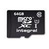 Image of Integral Ultima Pro Micro SDHC Media Memory Card - INMSDX64G10-40U1
