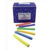 Image of Study Time Coated Chalk Assorted Colours [Pack 100] - EDU212