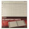 Image of Twinlock Acco V5 Variform 10 Column Cash Sheets Ref 75964 [Pack 75]