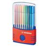 Image of Stabilo Pen 68 Fibre Tip 1mm Line Color Parade [Pack 20] - 6820-04