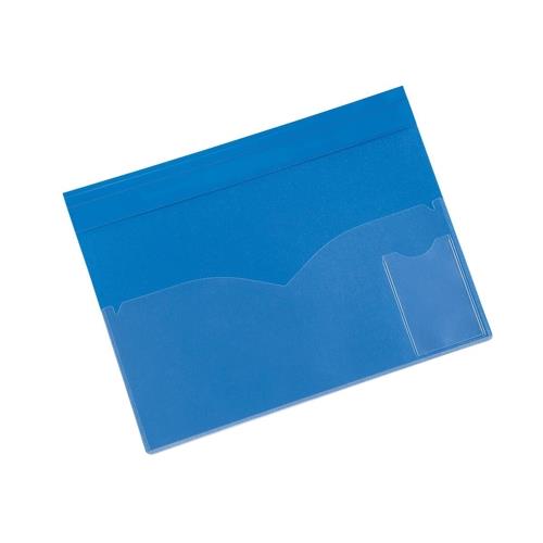 5 Star Office Document Folder Task File Semirigid Clear Pocket Front