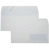 Buste commerciali con finestra 5 Star - taglio dritto - con strip - 11x23 cm - 90g/mq - conf. 500