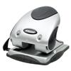 Rexel P240 Heavy Duty 2-Hole Punch with Nameplate Capacity 40x 80gsm Silver and Black Ref 2100748