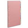 Image of Concord Subject Dividers 160gsm 10-Part Multipack [Pack 5] - 72090