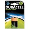 Image of Duracell Battery Rechargeable Accu NiMH 170mAh 9V - 81364739