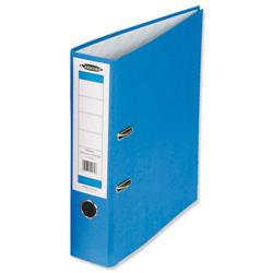 Concord Classic Lever Arch File Printed Lining Capacity 70mm A4 Blue Ref C214040 - Pack 10