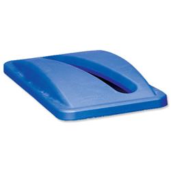 Rubbermaid Slim Jim Lid for Paper Recycling System Blue Ref 2703-88-BLU + 25% Cashback
