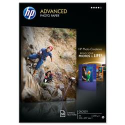 Hewlett Packard HP A4 Advanced Glossy Photo Paper Ref Q8698A - 50 Sheets