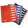 Image of Elba Part File Pressboard Elasticated 7-Part A4 Assorted - 100208957