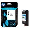 Image of HP 45G Ink Cartridge - Black 51645GE
