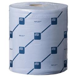 Tork Reflex Wiper Roll 2-Ply 429 Sheets of 194x150mm Blue Ref E02221 - Pack 6