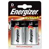 Image of Energizer UltraPlus Battery Alkaline LR20 1.5V D Ref 624682 - Pack 2