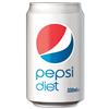 Image of Diet Pepsi Soft Drink Can 330ml Ref A01094 - Pack 24