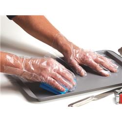 Polyco Digit PE Gloves Powder-free Polythene Textured Surface Ref PE100 - Pack 100