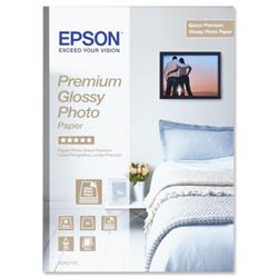 Epson Premium A4 Glossy Photo Paper Ref C13S042155 - 15 Sheets