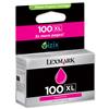 Image of Lexmark 100XL Magenta Ink Cartridge - 14N1070E