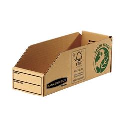 Bankers Box by Fellowes Parts Bin Corrugated Fibreboard Packed Flat W98xD280xH102mm Ref 07353 - Pack 50
