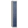Image of Bisley Locker Deep Steel 6-Door W305xD457xH1802mm Goose Grey/Blue Ref