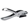 Rapesco 25 Punch Single 6mm Hole Plier-type Capacity 10x 80gsm Chrome Ref PF25A001