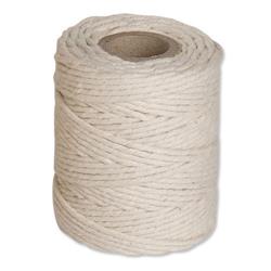 String Cotton Thin 125g 156m White - Pack 12