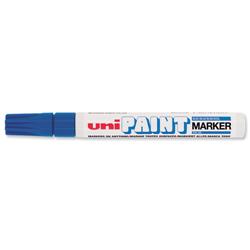 uni PX-20 Paint Marker Bullet Tip Medium Point Line Width 2.2-2.8mm Blue Ref 9001923 - Pack 12