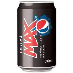 Pepsi Max Soft Drink Can 330ml Ref A01100 - Pack 24