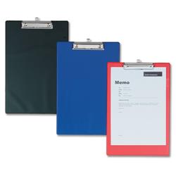 Clipboard Standard with Pen Holder Foolscap Blue