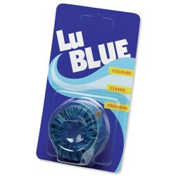 Lu Blue Toilet Cleaner Freshener Tablet Ref N04169 - Pack 12