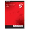 Image of 5 Star Premier Business Paper Prestige Wove Finish 100gsm A4 High Whit