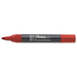 Sharpie M15 Bullet Tip Red Permanent Marker Ref S0192605 - Pack 12