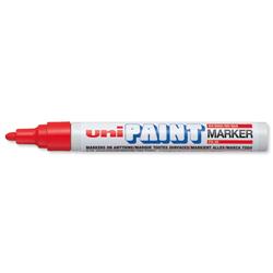 uni PX-20 Paint Marker Bullet Tip Medium Point Line Width 2.2-2.8mm Red Ref 9001924 - Pack 12