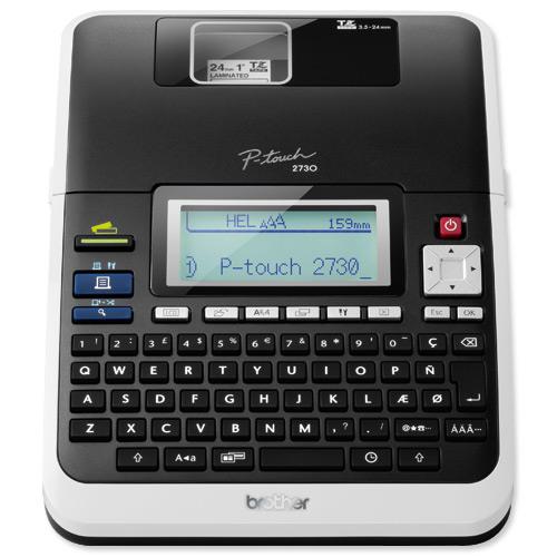 Buy Brother PTouch 2730 Labelmaker PCConnectable 8 Fonts 6 Sizes for