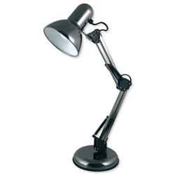 Desk Lamp Hobby Adjustable 40W Reach 350mm H520mm Black