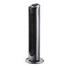 Tower Fan Static Remote Control 3 Speed 8hr Timer 240V 50W H710mm Black