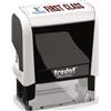 Trodat Office Printy Stamp Self-inking First Class 18x46mm Red Symbol and Blue Wording Ref 81865