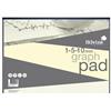 Silvine Designer Graph Pad 85gsm 1mm 5mm 10mm Grid 50 Sheets A3 Cream Wove Ref A3GPIVY + Free Competition