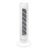 5 Star Facilities Tower Fan Oscillating 3-Speed 120-Minute Timer H762mm White