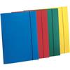 Cartellette con elastico Leonardi a 3 lembi azzurro conf. 10 pz