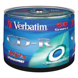 Verbatim CD-R DataLife - Spindle Extra Protection - 700 Mb 52x - conf. 50