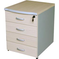 Offerte prezzi Cassettiera su ruote a 4 cassetti linea axxel ergosit - 52x44x63 cm - Cassettiera su ruote a 4 cassetti linea axxel ergosit - 52x44x63 cm -