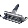 Perforatore Akto Leitz - 4 fori regolabili - 30 fogli - nero