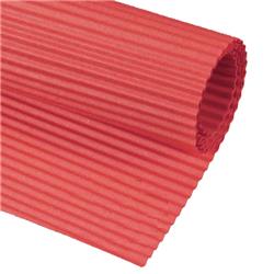 Offerte prezzi Cartoncino ondulato cannetè cwr - 50x70 cm - rosso - conf. 10 Cartoncino ondulato cannetè cwr - 50x70 cm - rosso - conf. 10