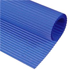Offerte prezzi Cartoncino ondulato cannetè cwr - 50x70 cm - blu - conf. 10 Cartoncino ondulato cannetè cwr - 50x70 cm - blu - conf. 10