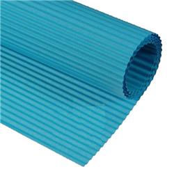 Offerte prezzi Cartoncino ondulato cannetè cwr - 50x70 cm - azzurro - conf. 10 Cartoncino ondulato cannetè cwr - 50x70 cm - azzurro - conf. 10