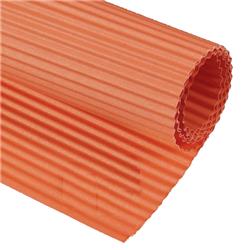 Offerte prezzi Cartoncino ondulato cannetè cwr - 50x70 cm - arancio - conf. 10 Cartoncino ondulato cannetè cwr - 50x70 cm - arancio - conf. 10