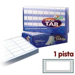 Offerte prezzi Etichette a modulo continuo tico 1 pista 127x48,9 mm conf. 3000 pezzi Etichette a modulo continuo tico 1 pista 127x48,9 mm conf. 3000 pezzi