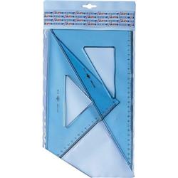 Squadra Linea Uni Arda - confezione da 45° e 60° - 30 cm - conf. 2